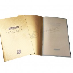 Impressão personalizada do folheto da impressão do catálogo da alta qualidade