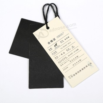 Customized Full Colors Garment Tag Hang Tags Clothing Tag Printing