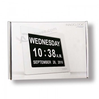 Nouvelle conception personnalisée boîte d'emballage de l'horloge imprimée