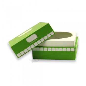 Impressão personalizada das caixas de cartão da caixa de empacotamento da placa do marfim