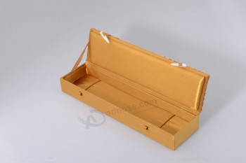 Alta qualidade cinzenta chip board customzied caixa de jóias