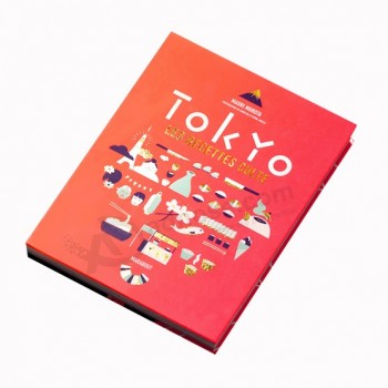 Hardcover full colour op maat gemaakte boekontwerpen van het boek
