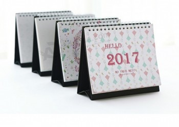 Öko-Freundlicher kundenspezifischer Entwurf druckte Tischkalender für Geschenk