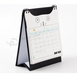 Impressão offset novo design personalizado calendário de mesa.
