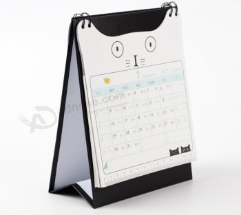 Impressão offset novo design personalizado calendário de mesa.