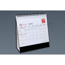 Impressão offset impressão do calendário de mesa personalizado, serviço de impressão