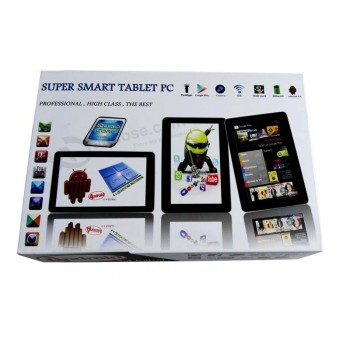 Caja de empaquetado del regalo del papel de la PC de la tableta personalizada
