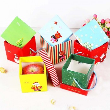 Navidad caja de embalaje de diseño personalizado de lujo para el regalo