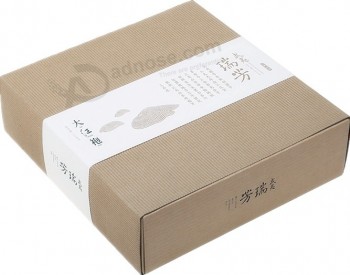 Boîte d'emballage de papier de boîte de thé personnalisé de haute qualité