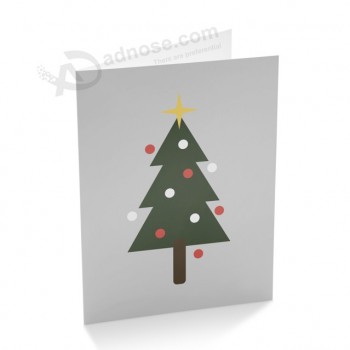 Cartoon Art Paper Custom Holiday Greeting Card Printing
