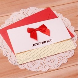 Customized Wedding Invitation Crad Greeting Card with Envelope