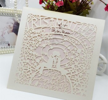 Hollowed-out Greeting Cards Fancy Custom Paper Card Printing