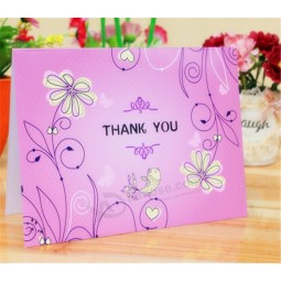 Quattro colori personalizzati stampa carte regalo di auguri di carta
