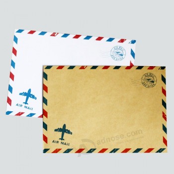 Impression offset personnalisée kraft papier lettre enveloppe