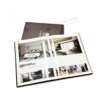 Professional customized  High Quality Hardcover Catalogue Printing with Hot Stamping