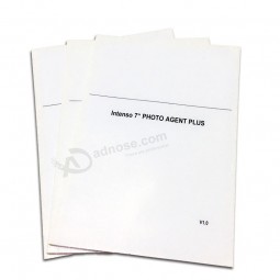 Wholesale custom Art Paper Custom Instruction Manual Printing