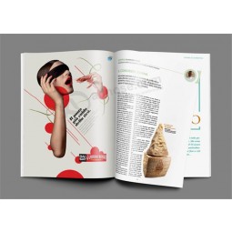 Wholesale Customized Fashion Magazine Custom Magazine Printing for Publishing House