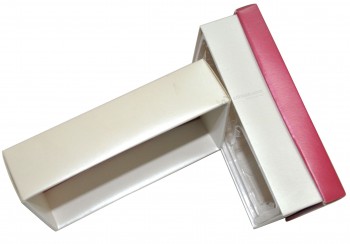 ピンク色の高品質の紙箱のための卸売カスタムロゴ (Yy--B0169)