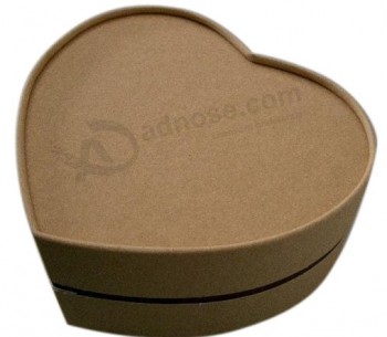 оптовое изготовленное на заказ уникально карточку формы сердца сердца высокого качества (уу-б0142) с вашим логотипом