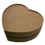 Wholesale custom Unique High Quality Heart Shape Paper Box with your logo