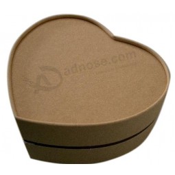 Wholesale custom Unique High Quality Heart Shape Paper Box with your logo
