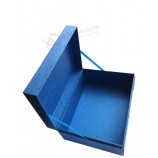 고품질 블루 컬러 종이 상자에 대한 로고가있는 사용자 정의 (Yy-기음0070)