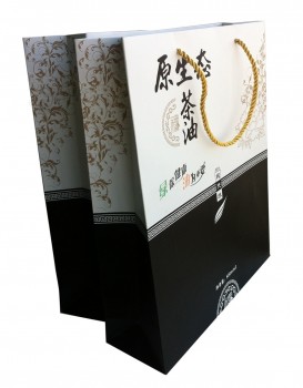 Elegant Design Fashion Printing Paper Bag (YY-B0012)with your logo