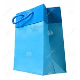 Custom cheap Hot Selling Blue Colour Paper Bag (YY-B0016)