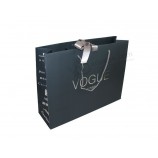 High Quality Black Paper Shopping Bag (YY-B0113) with your logo