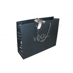 High Quality Black Paper Shopping Bag (YY-B0113) with your logo