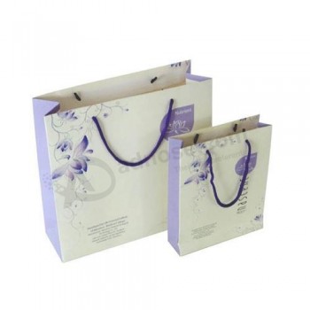 Wholesale custom High Quality Factory Supply Retail Paper Shopping Bag (YY-B0201)