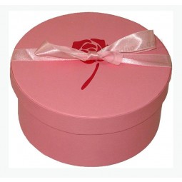 Professional custom with your logo for Top Quality Pink Colour Round Tube Box (YY-R0001)