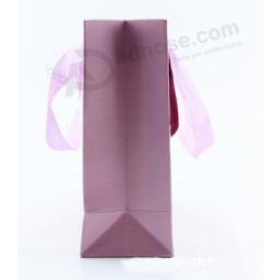 Whole Red Colour Paper Bag with Ribbon Handles (YY-B0129) with your logo