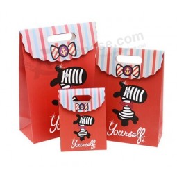 High Quality Paper Bag with Hand Cut Holes (YY-B0133) with your logo