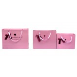 High Quality Pink Colour Paper Bag (YY-B0205) with your logo