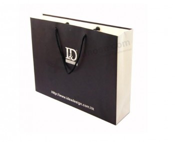 2016 High Quality Fashion Design Paper Bag with your logo