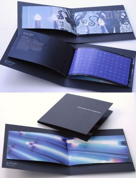 Custom with your logo for Unique Elegant Attractive High-End Full Colour Advertising Brochure (YY--B0001)