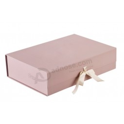 Professional custom with your logo for New Design Lovely Ribbon Paper Gift Box (YY--B0277)