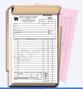 Custom with your logo for Duplicate or Triplicate Receipt Note Book (YY-CB007)