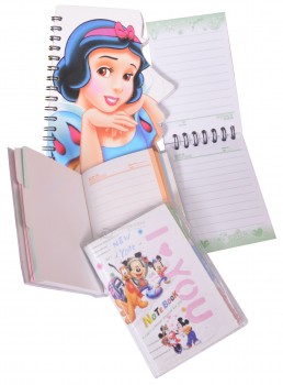 Wholesale custom logo with New Design for Cosmetic Notebook (YY--B0068)