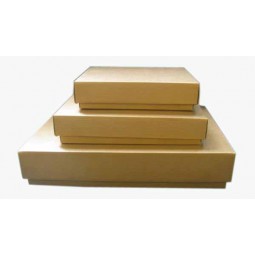Professional customized High Quality Golden Colour Paper Gift Box (YY-G0090)