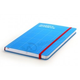 Custom your logo for 2017 New Design High Quality Light Blue Colour Notebook (YY-B0080)
