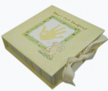 Professional customized Attractive Light Green Colour Paper Gift Packaging (YY-G0151)