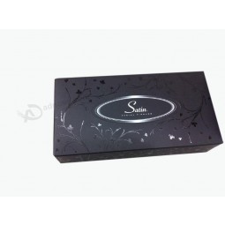 Professional customized Black Colour Unique Elegant Design Gift Boxes (YY-B0156)
