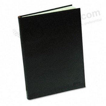 批发定制您的标志为高品质的黑色纸盖笔记本 (年年-ñ0102)