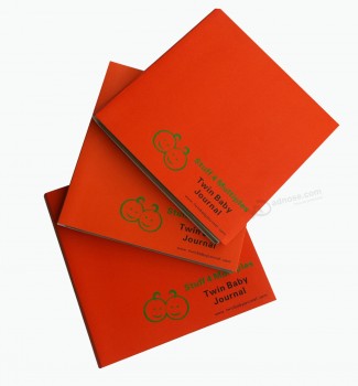 Wholesale custom your logo for High Quality Twin Baby Dairy Notebook (YY-N0103)