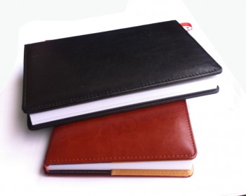 высококачественный кожаный ноутбук (уу-п0208) для вашего логотипа