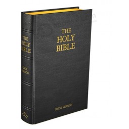 Custom with your logo for High Quality Hardcover Bible Book Printing with Hot Stamping Logo (YY-BI006)