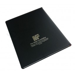 Professional customized Black Colour PU Leather Cover Book (YY-B0305)