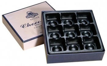 Wholesale Custom with your logo High Quality Pink Colour Handmade Chocolate Box (YY--B0001)